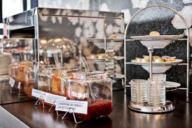 Le Mauritia Hotel Et Spa ปอร์นิก ร้านอาหาร รูปภาพ